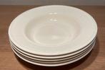 5 Edme Wedgwood diepe borden 1x gebruikt, heel mooi, Ophalen of Verzenden, Zo goed als nieuw, Bord(en), Wedgwood