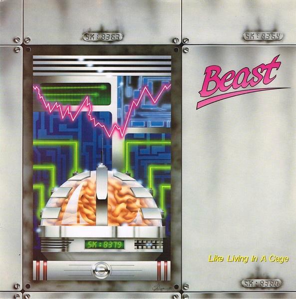 Beast – Like Living In A Cage L.P. Nieuw, Ongebruikt., Cd's en Dvd's, Vinyl | Rock, Nieuw in verpakking, Poprock, 12 inch, Ophalen of Verzenden