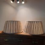 Set van 2 Lampenkappen van Riviera la maison., Beige, Rond, Ophalen of Verzenden, Zo goed als nieuw
