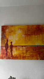 Mooi vrolijk schilderij, Antiek en Kunst, Kunst | Schilderijen | Modern, Ophalen