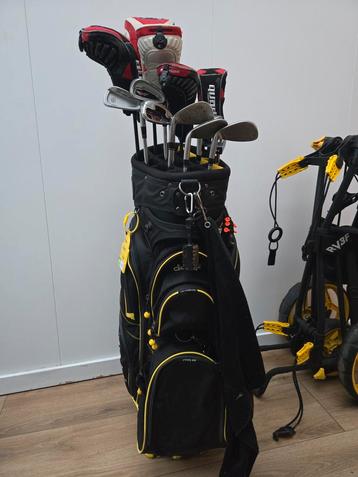 Ben ross golfset, clicgear tas en trolley, golf, compleet beschikbaar voor biedingen