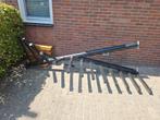 Stalen trap met houten treden, Doe-het-zelf en Verbouw, Ladders en Trappen, Ophalen, Gebruikt, Trap, 2 tot 4 meter