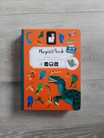 Janod magnetibook magnetisch boek Dino, Boeken, Kinderboeken | Baby's en Peuters, Zo goed als nieuw, 3 tot 4 jaar, Ophalen