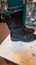 Dameslaarsjes Verhulst,  maat 37,5, maat 4,5, Zwart, Lage of Enkellaarzen, Verhulst, Ophalen of Verzenden