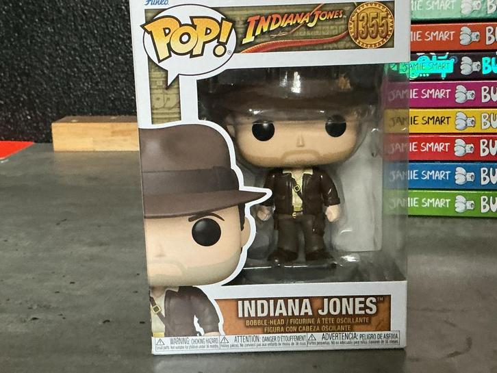 Funko Pop! Indiana Jones #1355, Kinderen en Baby's, Speelgoed | Actiefiguren, Zo goed als nieuw, Ophalen of Verzenden