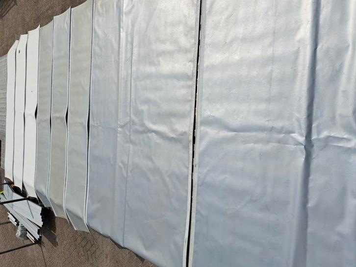 Winterdak Ben Eilers met lichtdoorlatend banen tbv dakluiken, Caravans en Kamperen, Voortenten en Luifels, Gebruikt, Ophalen