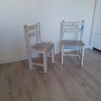 Vintage Houten Stoeltjes - Set van 2, Huis en Inrichting, Stoelen, Ophalen