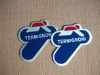 Termignoni uitlaat sticker aluminium (set van 2), Motoren, Onderdelen | Ducati, Verzenden, Nieuw
