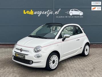 Fiat 500 C 1.2 Dolcevita Cabrio *leer *carplay *climate *16 beschikbaar voor biedingen