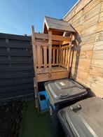 Houten Speelhuisje met Glijbaan, Tuin en Terras, Tuinhuizen, Ophalen, Tuinhuis, 250 tot 500 cm, Zonder ramen