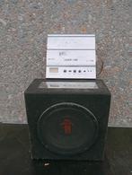 Subwoofer + versterker, Ophalen, Zo goed als nieuw