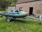 Rib+Honda BF6+ Pega trailer, Watersport en Boten, Zo goed als nieuw, Benzine, Minder dan 70 pk, Overige materialen