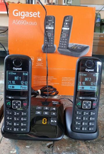 Dect telefoon Siemens Gigaset AS690A duo. Nieuw in doos beschikbaar voor biedingen