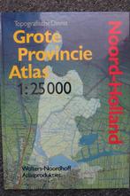 Grote Provincieatlas Noord-Holland, Provincie Atlas, 1:25000, Ophalen, Overige atlassen, Zo goed als nieuw, 1800 tot 2000