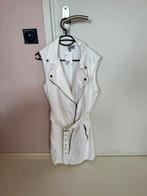 Nieuwe witte stretch jurk mt 44, Ophalen of Verzenden, Zo goed als nieuw, Maat 42/44 (L), Wit