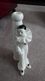 retro kandelaar met pirotte, Ophalen of Verzenden, Huis en Inrichting