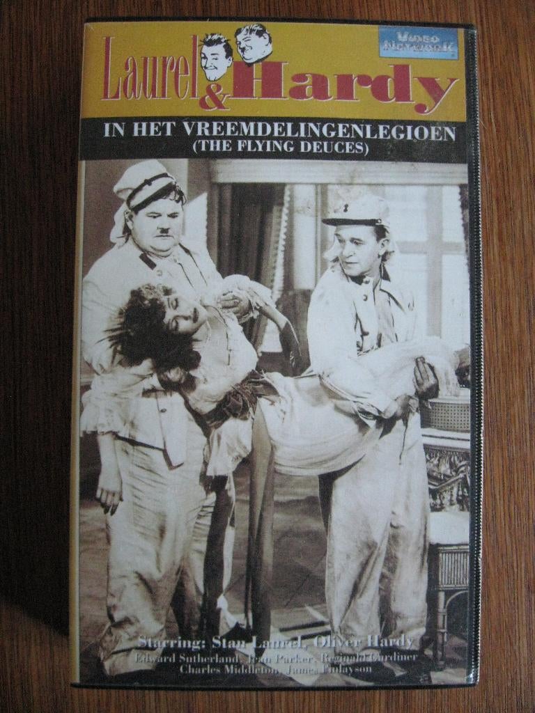 Laurl & Hardy - In het vreemdelingenlegioen, Alle leeftijden, Ophalen of Verzenden, Gebruikt, Komedie