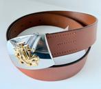 RALPH LAUREN LEREN LOGO RIEM, S (NEW €159) ORIGINEEL💖💖💖, Kleding | Dames, Riemen en Ceinturen, 80 tot 90 cm, Echt leder, Tailleriem