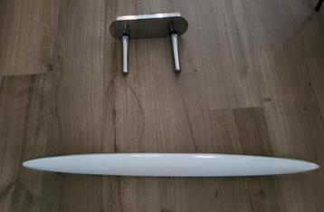 Moderne Hanglamp - Chroom/Wit beschikbaar voor biedingen