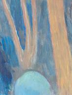 Landschap water,rotsen,bomen 20e eeuw Stijl Leo Gestel, Antiek en Kunst, Verzenden