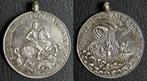 Hangpenning St George/Joris, Verzenden, Zilver, Buitenland