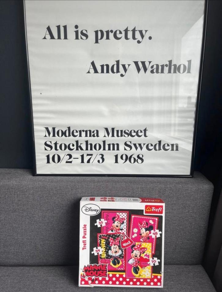 Disney Minnie Mouse Puzzel - 4 in 1 Trefl, Kinderen en Baby's, Speelgoed | Kinderpuzzels, Gebruikt, 2 tot 4 jaar, 10 tot 50 stukjes