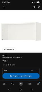 Ikea Billy bovendeel - 80x28x35, Ophalen, Overige materialen, Met deur(en), 50 tot 100 cm