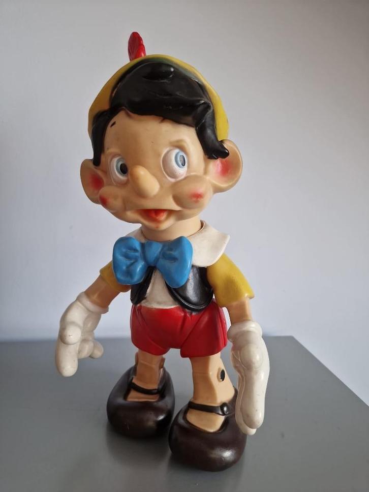 Vintage Pinokkio Pop Walt Disney Productions ('60–70) 36 cm, Verzamelen, Disney, Gebruikt, Beeldje of Figuurtje, Overige figuren