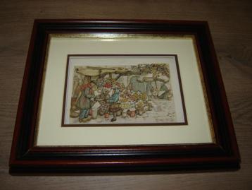 ANTON PIECK Driedimensionale Schaduwschildering in lijst !! beschikbaar voor biedingen