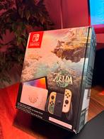 Nintendo Switch Oled Zelda editie + extra Joy-Cons, Spelcomputers en Games, Spelcomputers | Nintendo Switch Lite, Ophalen of Verzenden