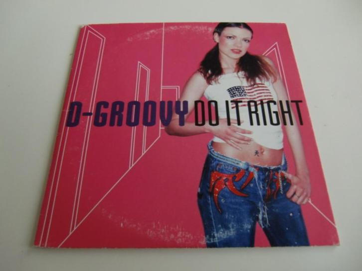 D-Groovy - Do it Right, Cd's en Dvd's, Cd's | Dance en House, Zo goed als nieuw, Dance Populair, Ophalen of Verzenden