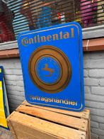 Continental emaille Reclamebord - Zeldzaam!, Verzamelen, Merken en Reclamevoorwerpen, Reclamebord, Gebruikt, ., Ophalen of Verzenden