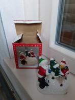 Kerstdecoratie, kerstman/sneeuwbal., Ophalen of Verzenden, Zo goed als nieuw