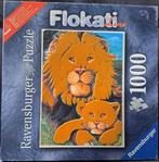Ravensburger Flokati Line puzzel 1000 st + fluweelstructuur, Hobby en Vrije tijd, Denksport en Puzzels, Ophalen of Verzenden, 500 t/m 1500 stukjes