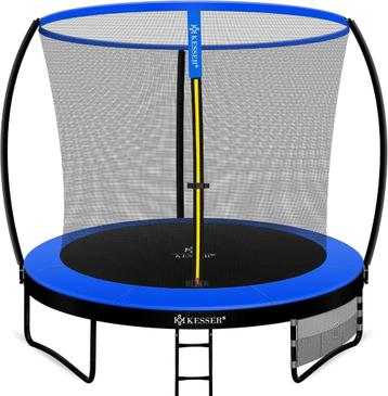 KESSER Trampoline 305 cm  tot 150 kg Blauw/Zwart beschikbaar voor biedingen