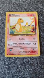 Charmander Pokémon Kaart - Base Set 46/102  Wotc 1999, Ophalen of Verzenden, Gebruikt, Losse kaart