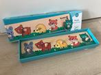Houten kinderpuzzel van Djeco vanaf 1 jaar, Ophalen of Verzenden, 10 tot 50 stukjes, Zo goed als nieuw, 6 maanden tot 2 jaar