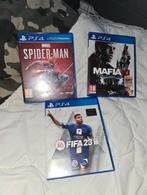 PS4 games  Spiderman, FIFA 23, Mafia 3, Ophalen of Verzenden, Zo goed als nieuw