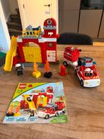 Lego Duplo Brandweerkazerne 6168, Ophalen, Zo goed als nieuw, Complete set, Duplo