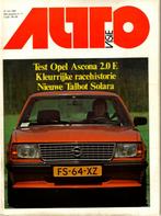 Autovisie test Opel Ascona 2.0 E Mei 1980, Gelezen, Ophalen of Verzenden, Opel