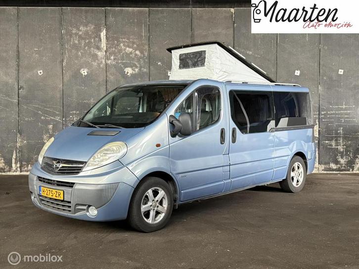 Vivaro lengte 2 Euro4 Automaat Camperbus Airco/Zonnepanelen, Caravans en Kamperen, Campers, Bedrijf, Overige merken, Diesel, Airconditioning