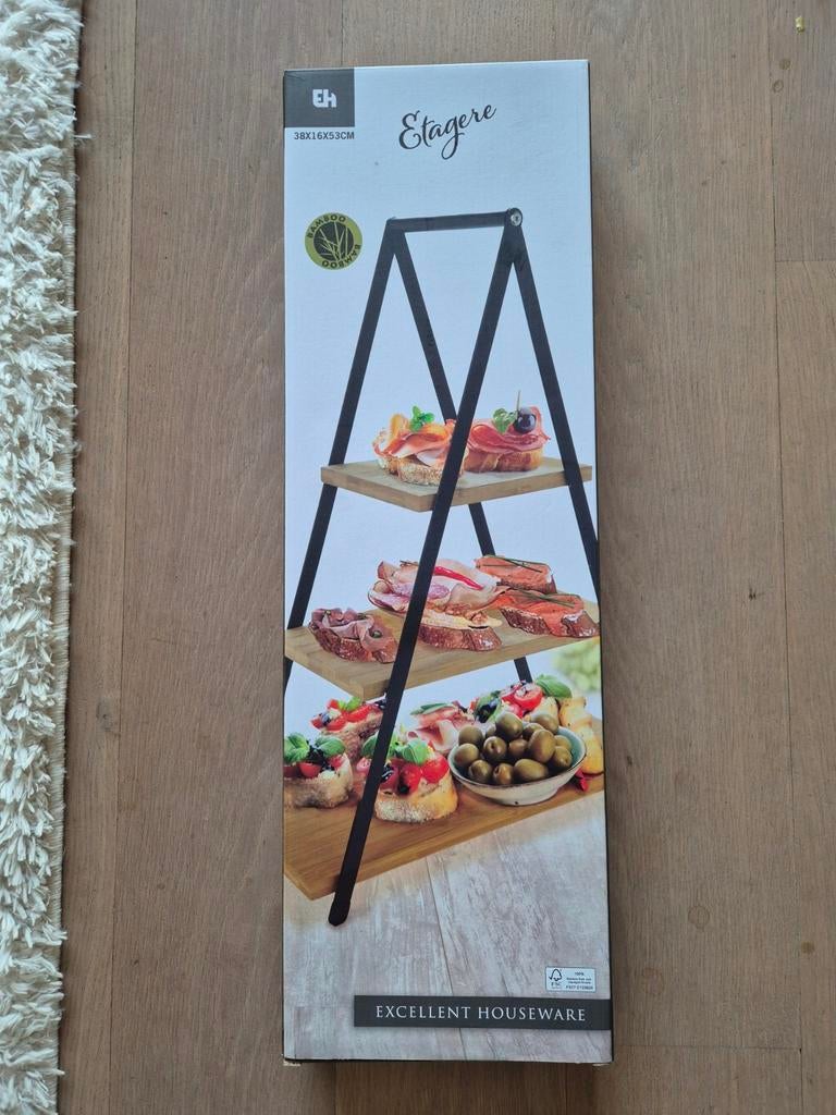 Nieuwe etagère - 38x16x53cm, Huis en Inrichting, Woonaccessoires | Etagères, Ophalen, Nieuw