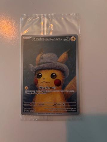 Pikachu met Grijze Vilthoed Van Gogh beschikbaar voor biedingen