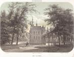 Doorwerth Kasteel Doorwerth 1857 Litho, Antiek en Kunst, Ophalen of Verzenden