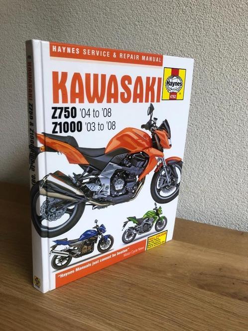 Repair Manual Kawasaki Z750 ’04-’08/Z1000 ’03-’08 editie '08, Motoren, Handleidingen en Instructieboekjes, Kawasaki, Ophalen of Verzenden