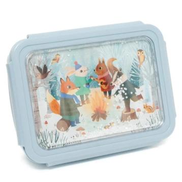 Lunchbox Bento Woodland Blauw Petit Monkey beschikbaar voor biedingen