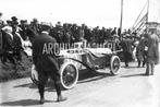Bablot factory racer refueling 1911 French Grand Prix foto, Verzenden, Nieuw, Auto's