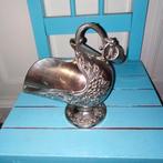 Verzilverde suikerpot in de vorm van een helmkit, Ophalen, Gebruikt