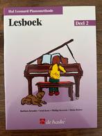 Hal Leonard Pianomethode - Lesboek Deel 2, Muziek en Instrumenten, Klassiek, Les of Cursus, Ophalen of Verzenden, Zo goed als nieuw