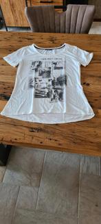 Te koop wit dames shirt met opdruk, maat M, merk Yessica, Yessica, Maat 38/40 (M), Ophalen of Verzenden, Wit